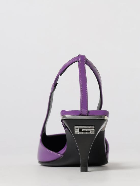 26SS 구찌 슬링백 크리스탈 로고 857797CLG30 5235 Violet - GUCCI