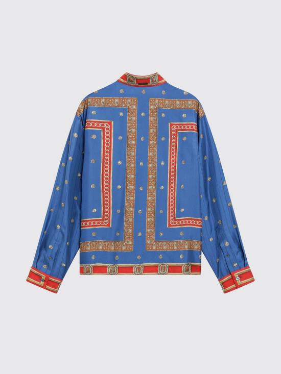 26SS 베르사체 긴팔 셔츠 10245201A17953 5UJ30 Red - VERSACE