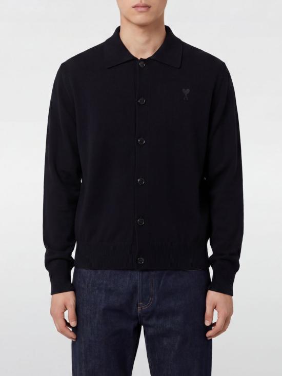 26SS 아미 스웨터 HKC385KN00390 180 Black 1