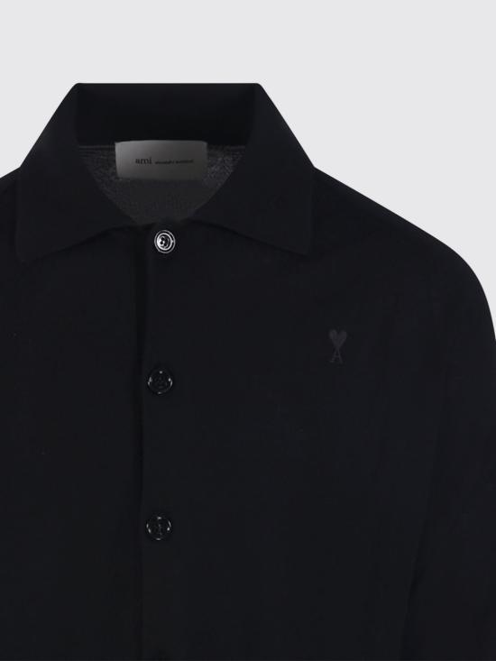 26SS 아미 스웨터 HKC385KN00390 180 Black 1 - AMI