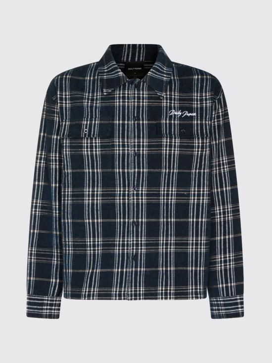 26SS 데일리 페이퍼 긴팔 셔츠 2610026 636 Blue - DAILY PAPER