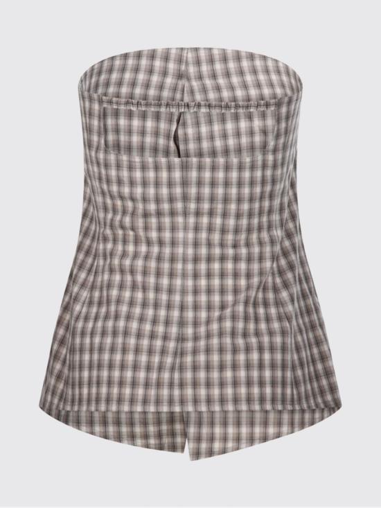26SS 나누슈카 민소매 티셔츠 NW26PSTP11872 CREME GREY Cream - NANUSHKA