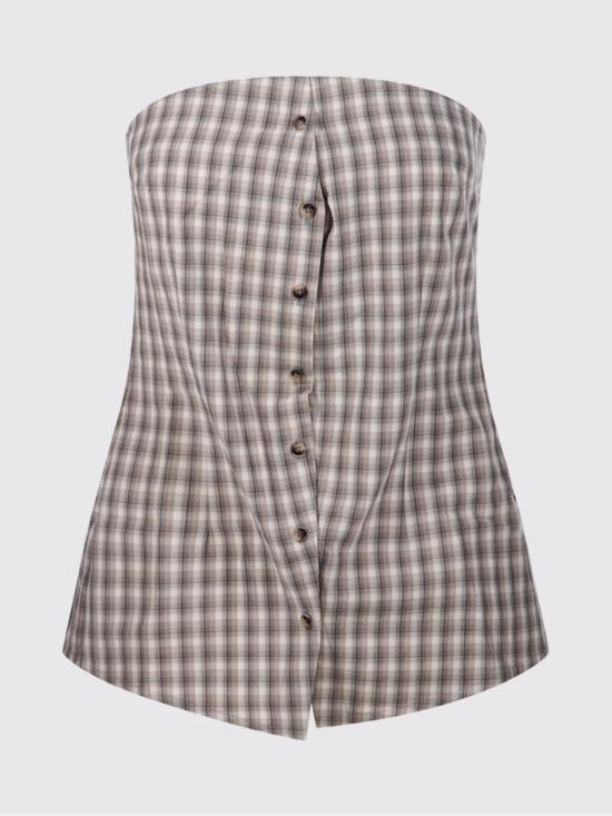 26SS 나누슈카 민소매 티셔츠 NW26PSTP11872 CREME GREY Cream - NANUSHKA