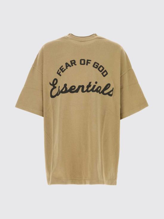 26SS 피어오브갓 반팔 티셔츠 125SP264112F FADEDDUNE Beige - FEAR OF GOD