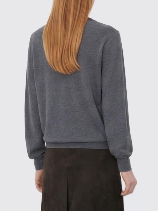 26SS 루루 드 세종 스웨터 JULIOLDS ANTHRACITE MELANGE Grey - LOULOU DE SAISON