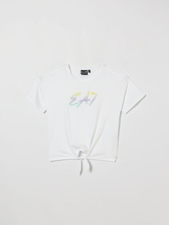 26SS [키즈] 엠포리오 아르마니 티셔츠 7G000069AF10373 F0023 White