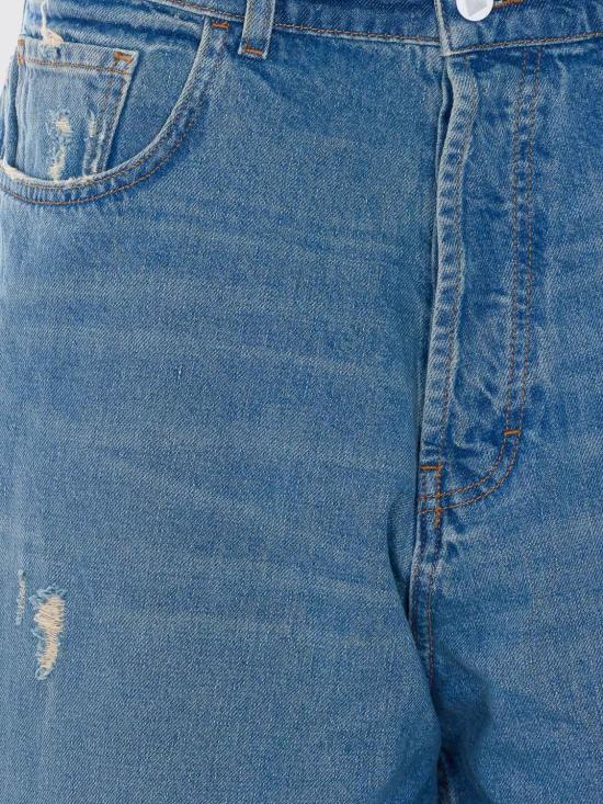 26SS 아미시 데님 숏팬츠 AMU155D743181 61816 Blue - AMISH
