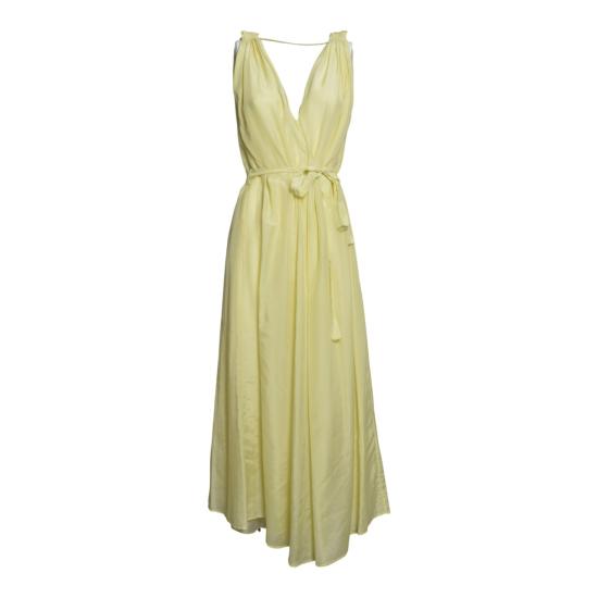 26SS 솔로트레 롱 원피스 M1AB0098 ABU211S Giallo Limone