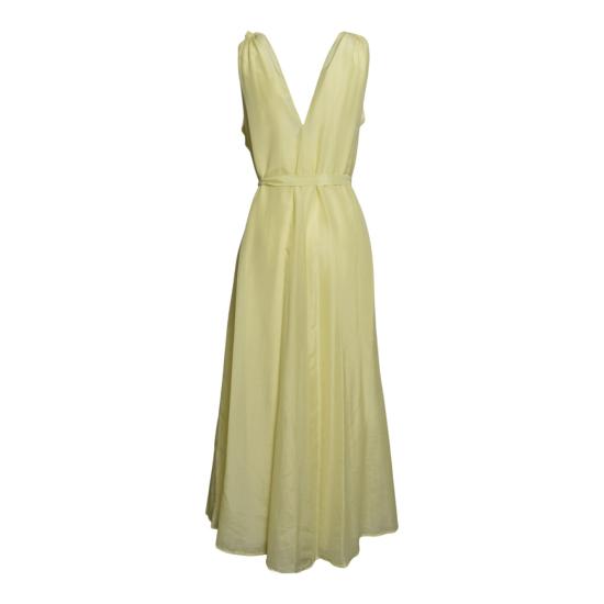 26SS 솔로트레 롱 원피스 M1AB0098 ABU211S Giallo Limone - SOLOTRE