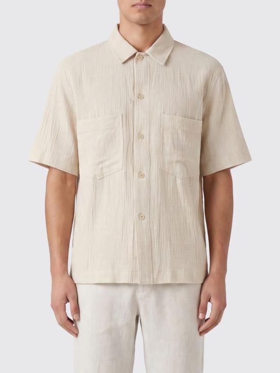 26SS 선플라워 반팔 셔츠 12921 010 White