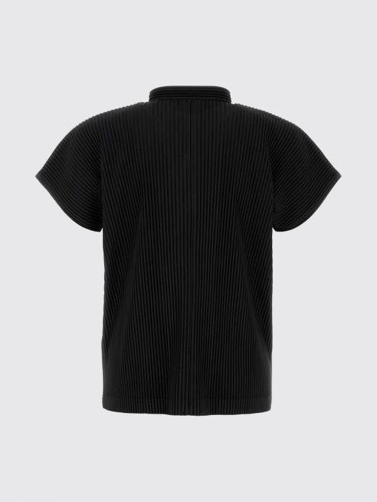 26SS 옴므 플리세 이세이 미야케 반팔 셔츠 HP66JJ042 15 Black - HOMME PLISSE' ISSEY MIYAKE