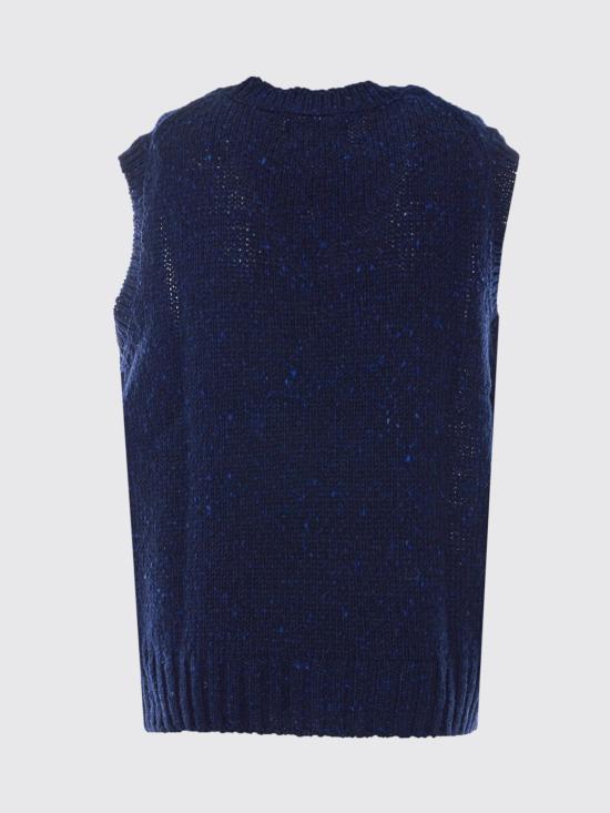 26SS 하울린 니트 베스트 COSMIC SPIELE NAVY Blue - HOWLIN