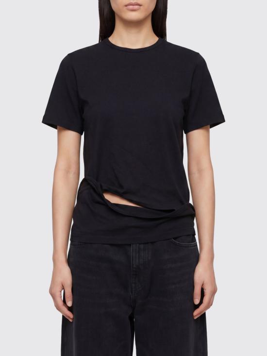 26SS 와타나베 준야 반팔 티셔츠 JQT040 1 Black