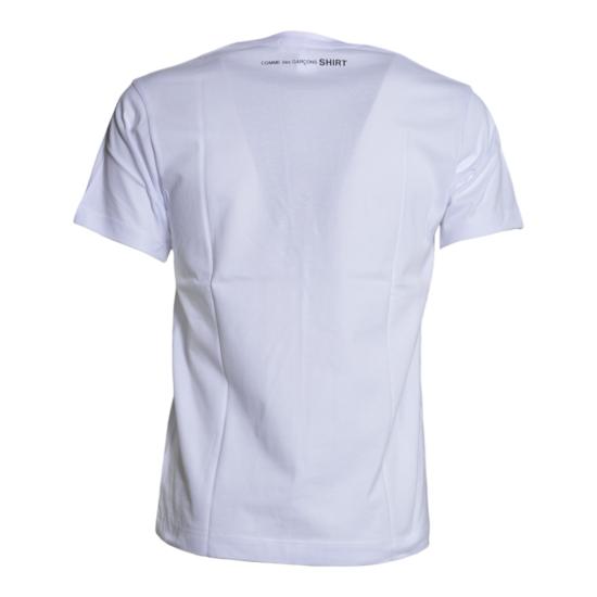 26SS 꼼데가르송 반팔 티셔츠 FQT003S26 WHITE3 Bianco - COMME DES GARCONS