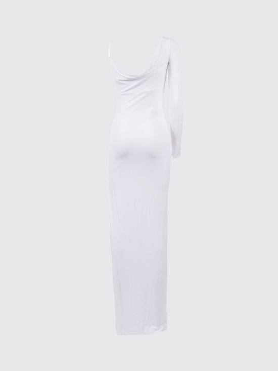 26SS 엘리자베타프랜치 롱 원피스 ABR4762E2 360 White - ELISABETTA FRANCHI
