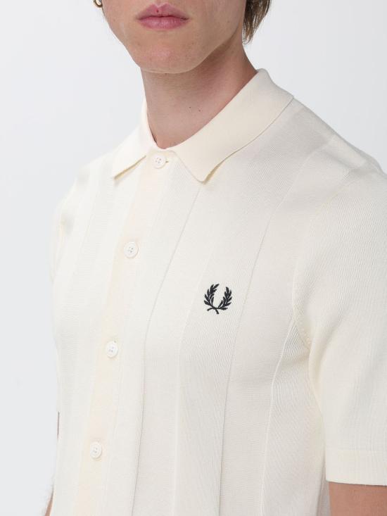 26SS 프레드페리 반팔 셔츠 K2324 560 Ecru - FRED PERRY