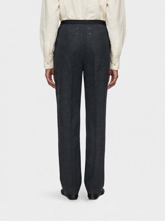 26SS 마르지엘라 울 와이드 레그 트라우저 S51KA0616S47782 860M Grey - MAISON MARGIELA