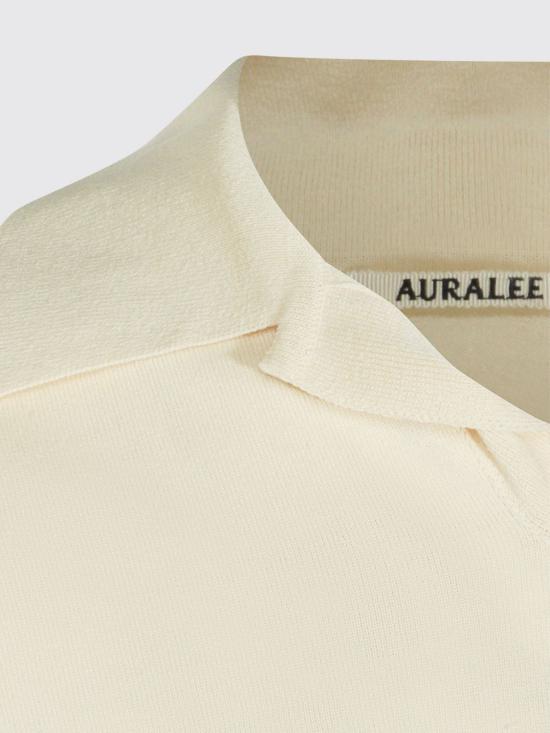 26SS 오라리 폴로 티셔츠 A26SP02SJ Ivory - AURALEE