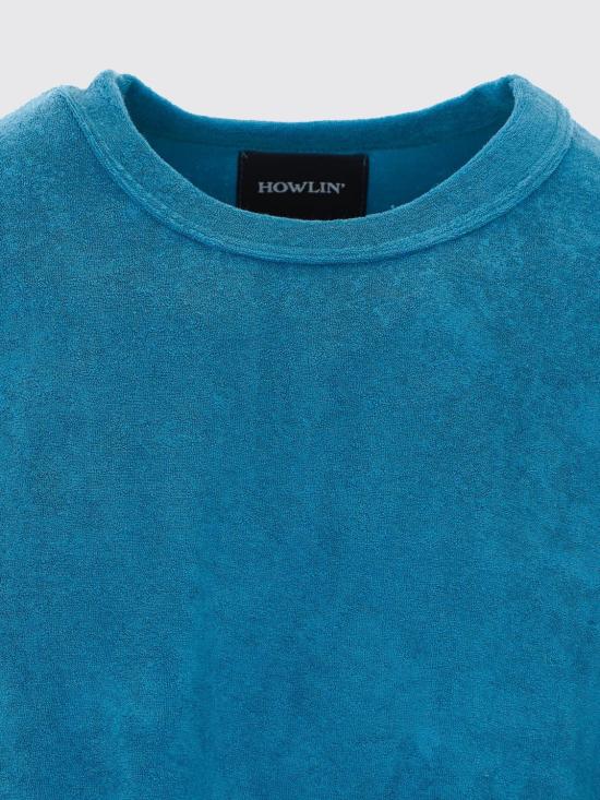 26SS 하울린 반팔 티셔츠 FONS BOXY FIT AQUA BLUES - HOWLIN