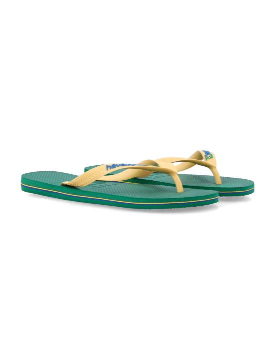 26SS 하바이아나스 뮬/슬리퍼 4110850 2079 GREEN YELLOW - HAVAIANAS