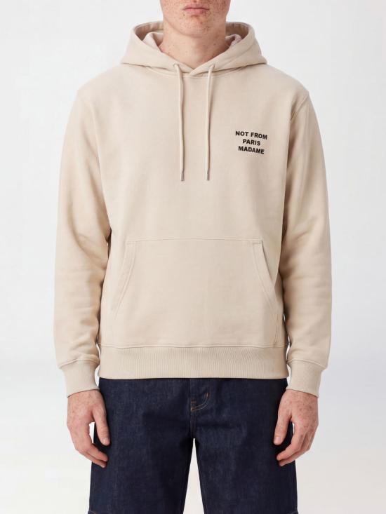 26SS 드롤드무슈 후드 티셔츠 PERMHO162CO127 MT Yellow Cream