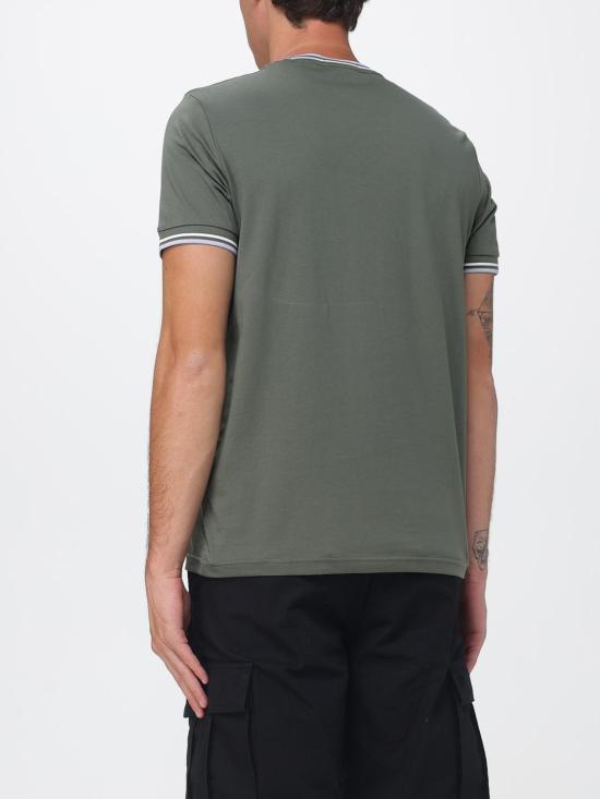 26SS 프레드페리 반팔 티셔츠 M1588V 87B Olive - FRED PERRY
