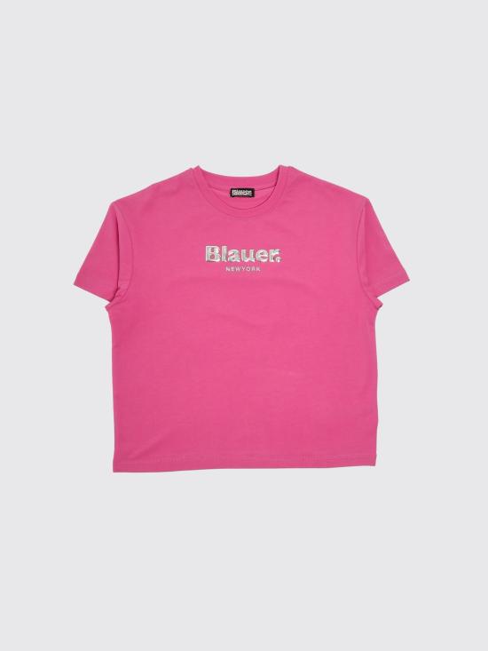 26SS [키즈] 블라우어 티셔츠 26SBLGH02501007558 495 Pink