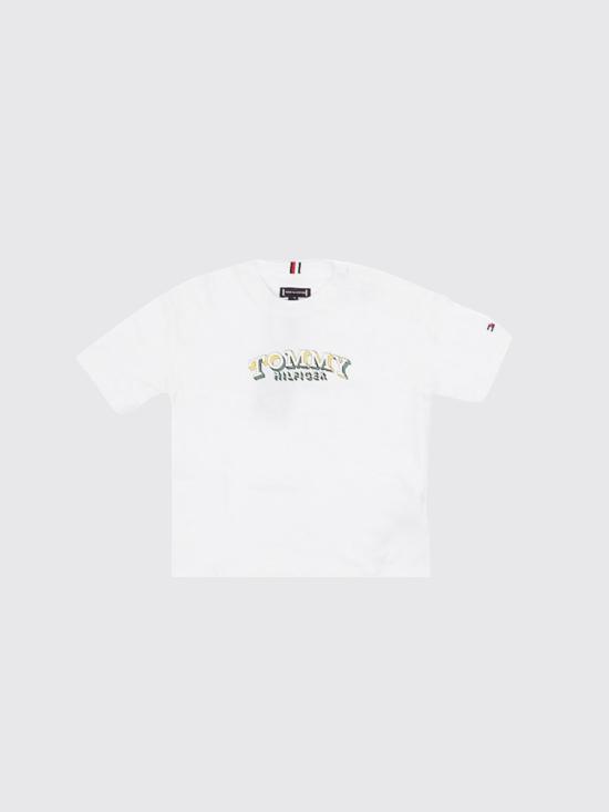 26SS [키즈] 타미힐피거 티셔츠 KB0KB10267 0K4 White
