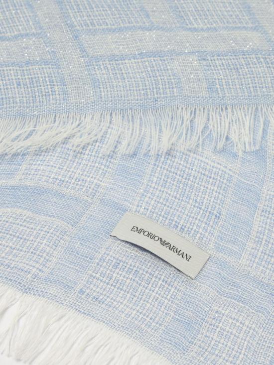 26SS 엠포리오 아르마니 머플러/스카프 EW004574 AF25410 UB044 Gnawed Blue - EMPORIO ARMANI