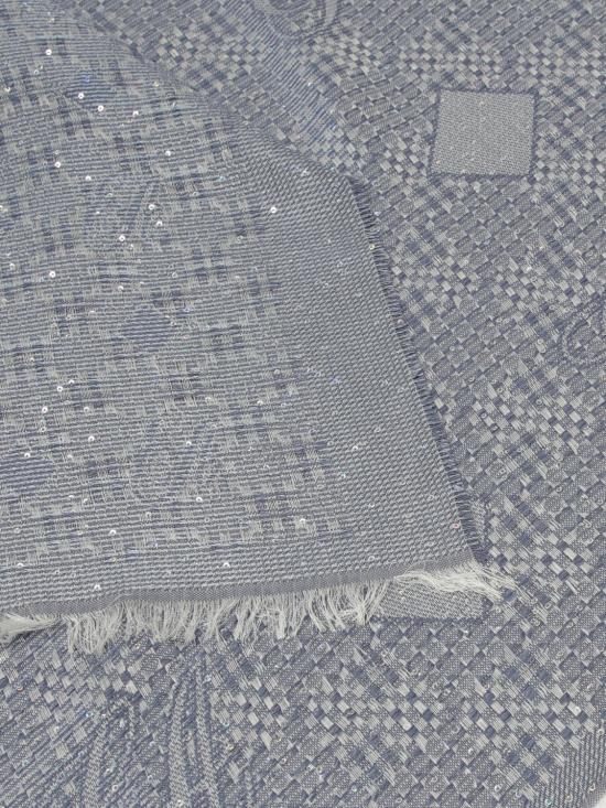 26SS 엠포리오 아르마니 머플러/스카프 EW004577 AF25413 FB412 Gnawed Blue - EMPORIO ARMANI