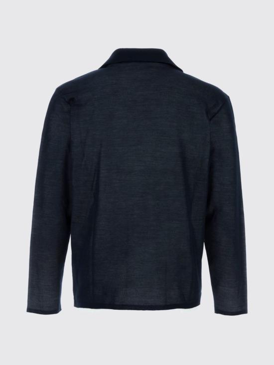 26SS 살바토레 페라가모 폴로 티셔츠 145399 793168 NAVYWHITE - SALVATORE FERRAGAMO