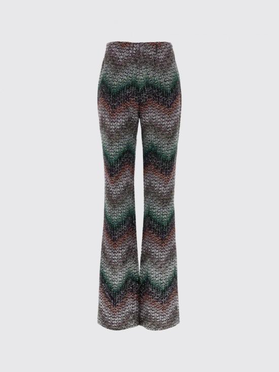 26SS 미소니 스트레이트 팬츠 DS26SI0GBC0065 SMSNR Green - MISSONI