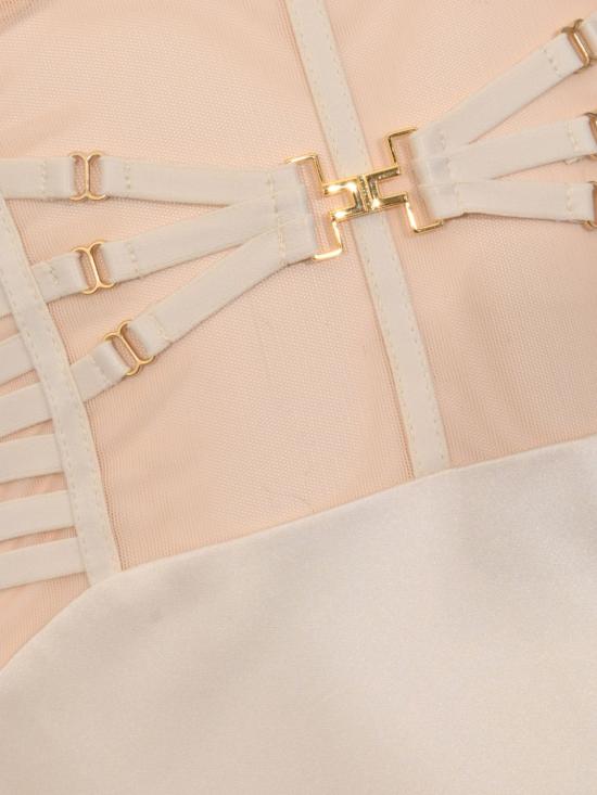 26SS 엘리자베타프랜치 롱 원피스 ABR5362E2 197 Beige - ELISABETTA FRANCHI
