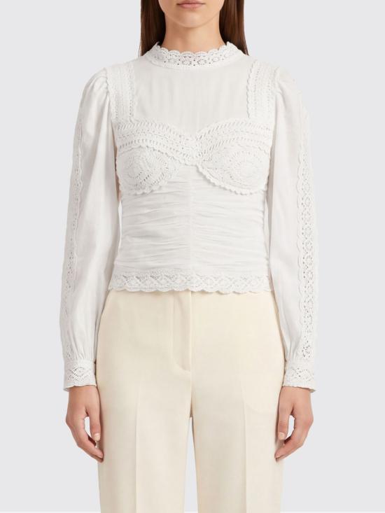 26SS 팜 리오 긴팔 티셔츠 344475 L0025 White