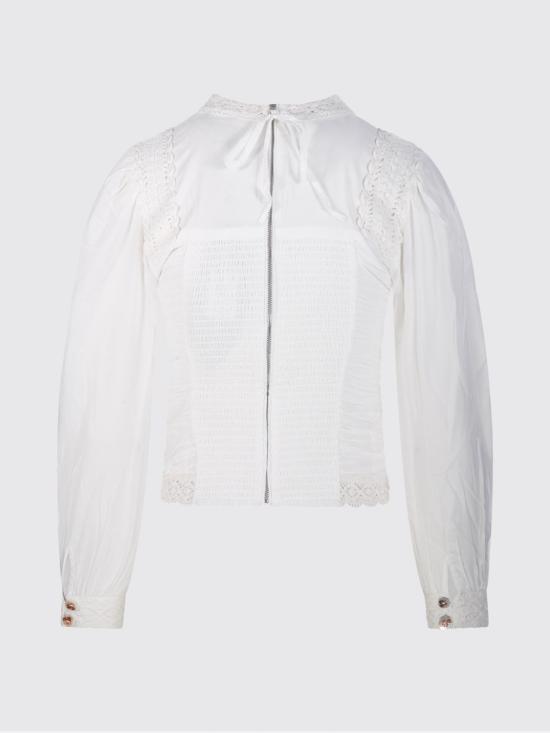 26SS 팜 리오 긴팔 티셔츠 344475 L0025 White - FARM RIO