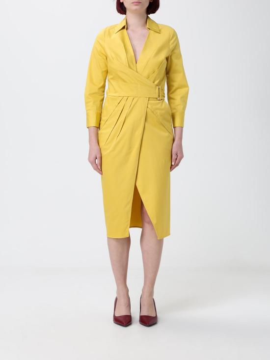 26SS 엘리자베타프랜치 미디 원피스 AB95562E2 EV4 Yellow