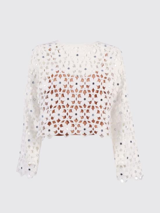 26SS 마이클 코어스 탑 MS651ZMKNE 100 White - MICHAEL KORS