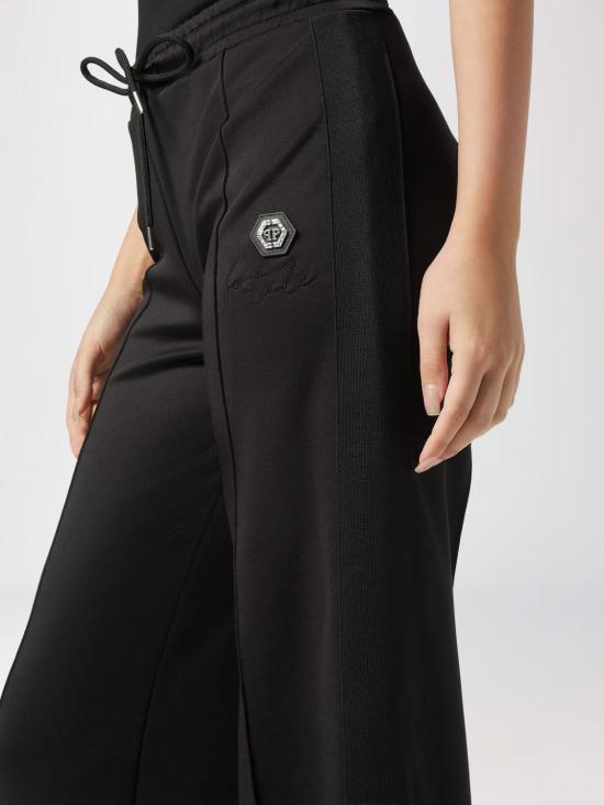 26SS 필립 플레인 스트레이트 팬츠 AAECWJT2184PTE003N 02 Black - PHILIPP PLEIN