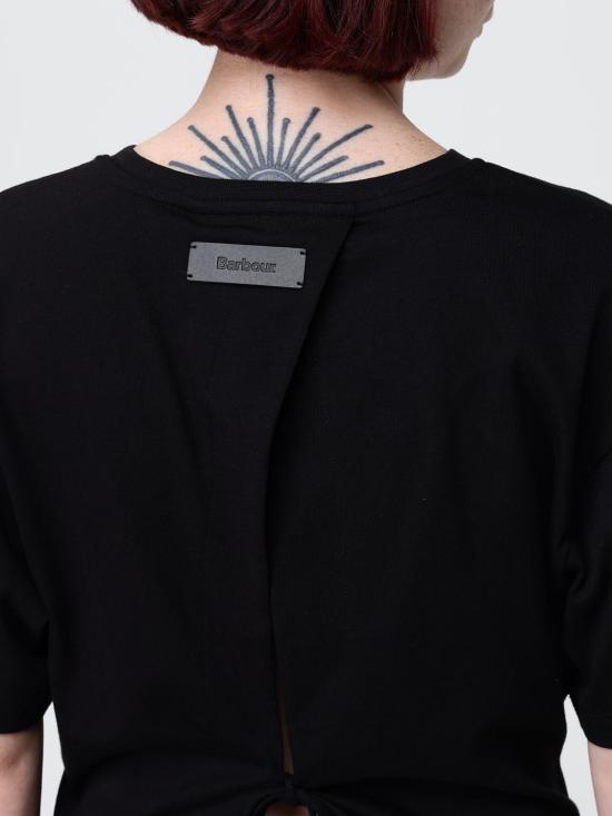 26SS 바버 반팔 티셔츠 LML0924 BK11 Black - BARBOUR