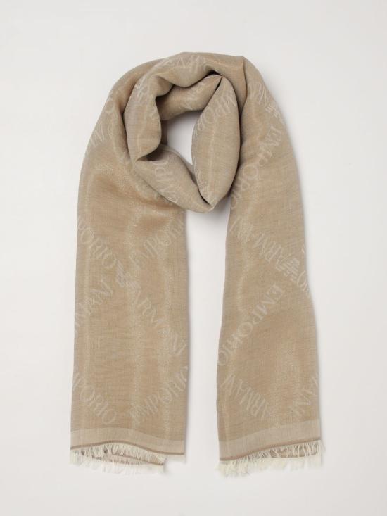 26SS 엠포리오 아르마니 머플러/스카프 EW004587 AF25423 F1150 Champagne - EMPORIO ARMANI