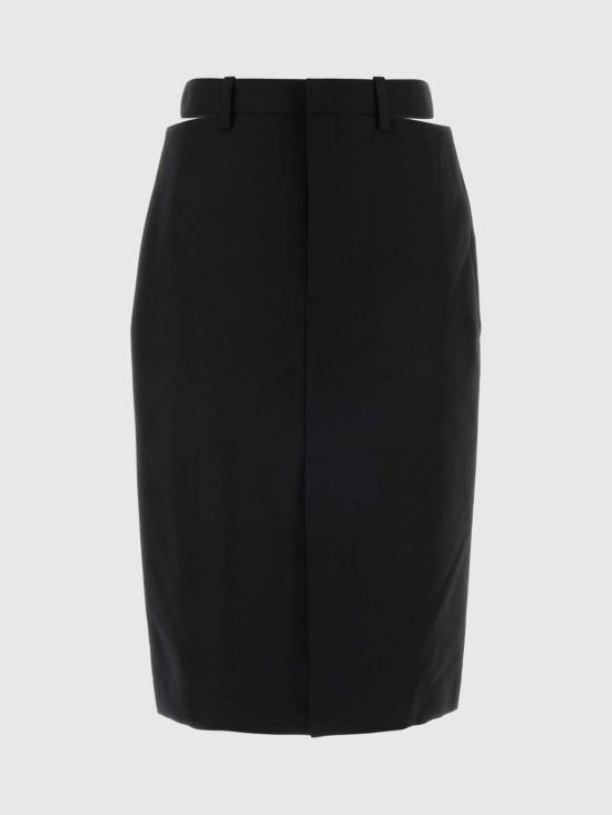26SS 질샌더 미디 스커트 J03MA0287J40330 001 Black - JIL SANDER