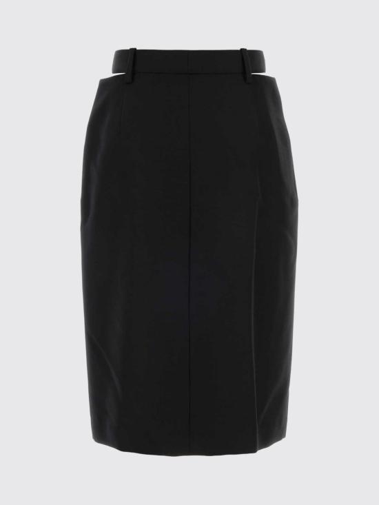 26SS 질샌더 미디 스커트 J03MA0287J40330 001 Black - JIL SANDER