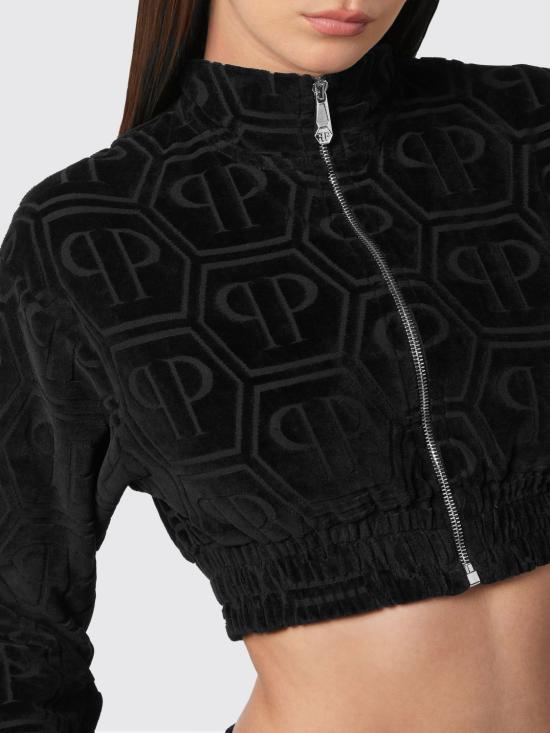 25FW 필립 플레인 스웨터 AAECWJB1921PTE003N 02 Black - PHILIPP PLEIN