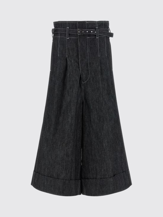 26SS 와타나베 준야 스트레이트 팬츠 JQP008051 1 Black - JUNYA WATANABE