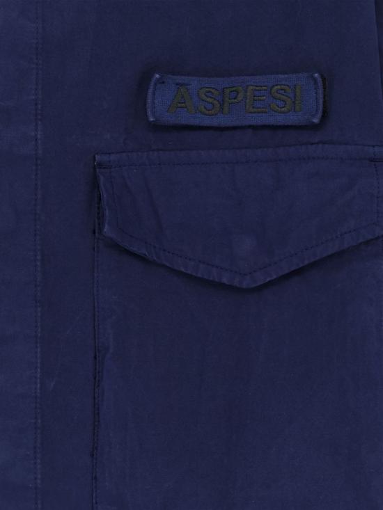 26SS 아스페시 긴팔 셔츠 CE10G178 85096 Gnawed Blue - ASPESI