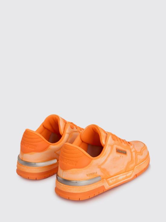 26SS 플레인스포츠 스니커즈 SAFSUSC0841SLE004N 86 Orange - PLEIN SPORT