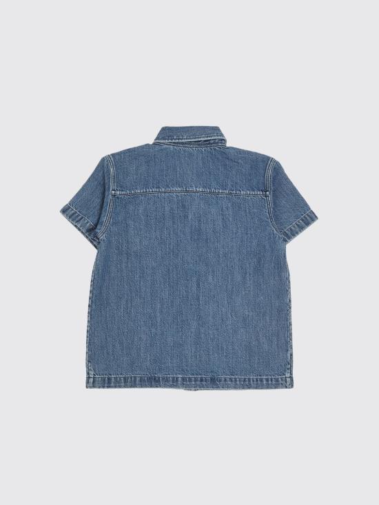 26SS [키즈] 버버리 데님 셔츠 8117896 B6282 Denim - BURBERRY