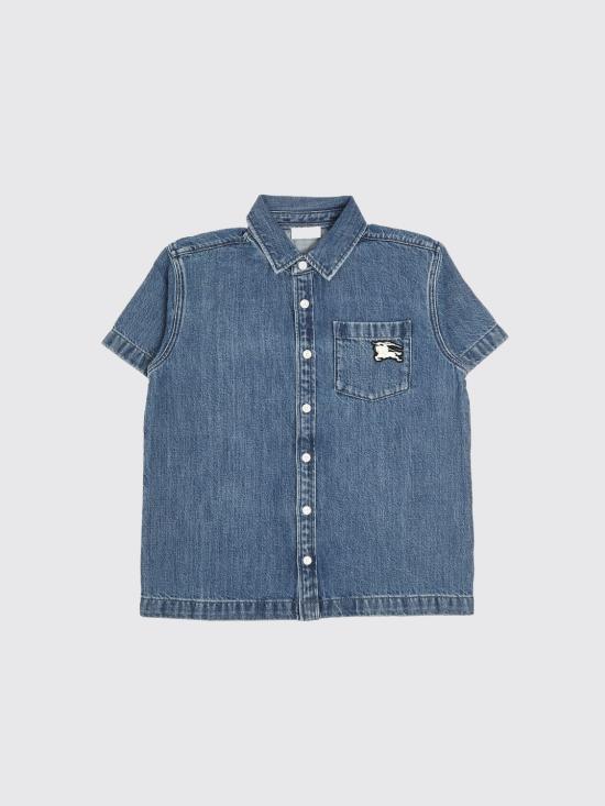 26SS [키즈] 버버리 데님 셔츠 8117896 B6282 Denim