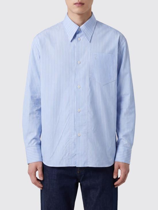 26SS 아미 긴팔 셔츠 USH808CO0219 4844 Blue