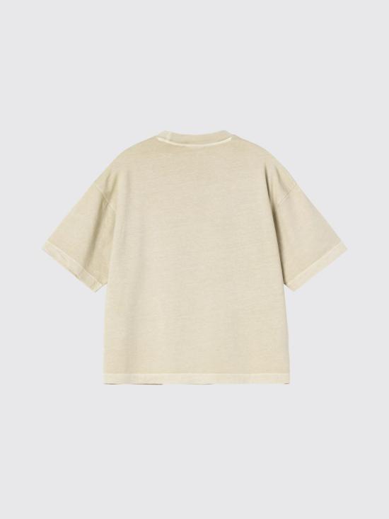 26SS 칼하트 WIP 숏슬리브 넬슨 티셔츠 I033051 3IOGD Beige - CARHARTT WIP